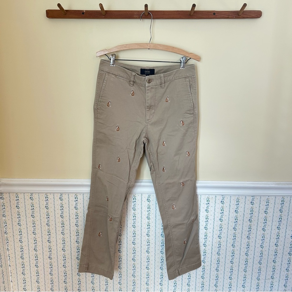 J. Crew Chino Fox Skinny Pants